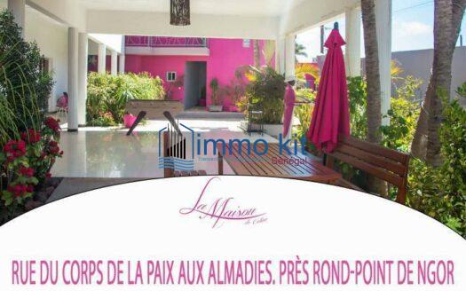 Restaurant aux Almadies sur 2000m2 de terrain